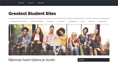 Desktop Screenshot of greateststudentsites.com
