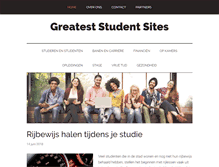 Tablet Screenshot of greateststudentsites.com